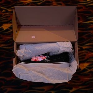 Black and white Vans size 10 men’s